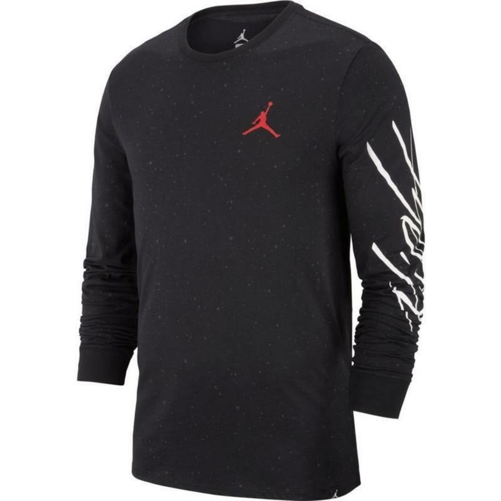 Men's Jordan Cement Print Long Sleeve Top